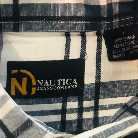 🔥 Men’s L Nautical Business Casual Shirt - Picture 2 of 3